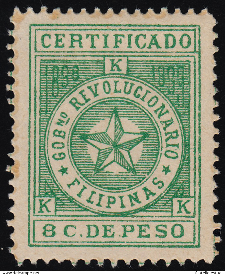 Filipinas Philippines Correo Insurrecto 3 1898 -1899 MNH - Philippines