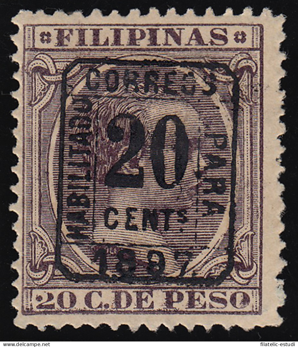 Filipinas Philippines 130H 1896-1897 Alfonso XIII MH - Philippinen