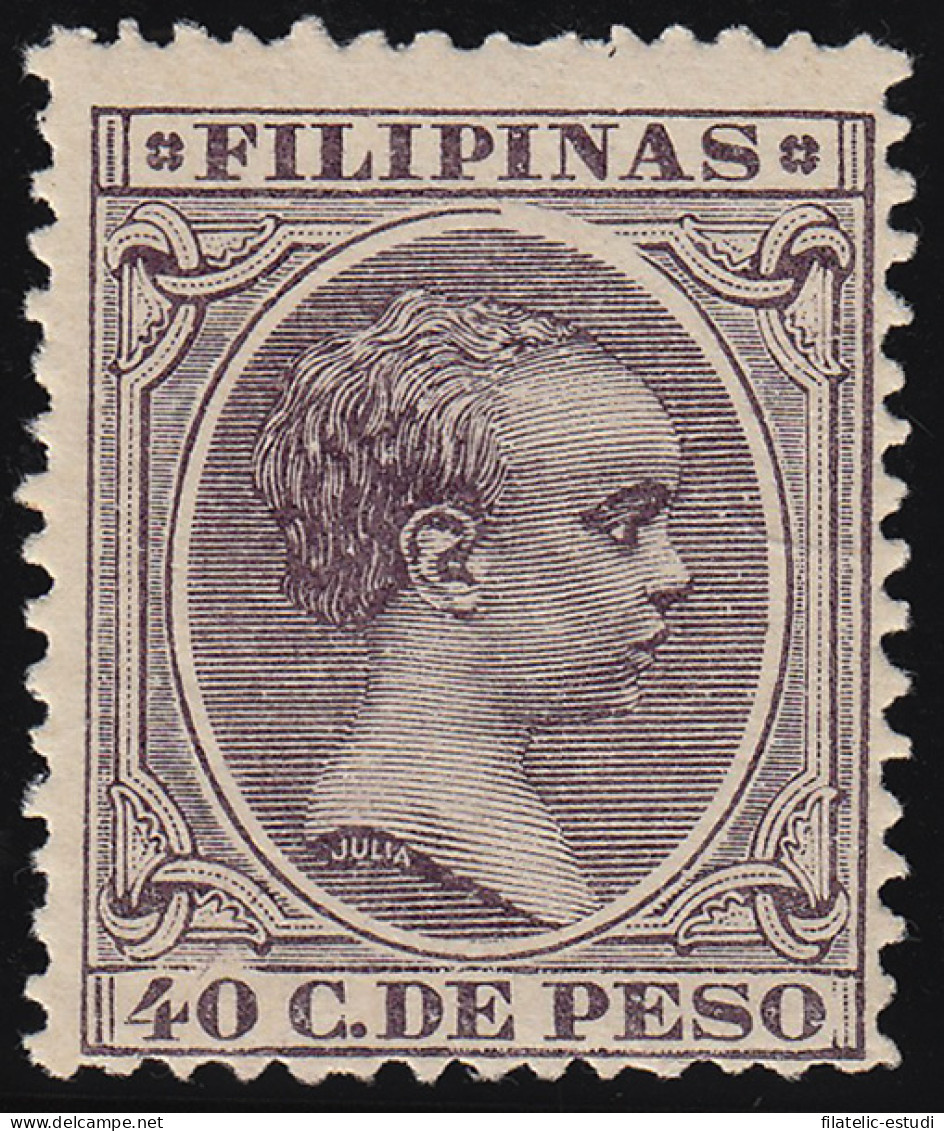 Filipinas Philippines 129 1896-1897 Alfonso XIII MNH - Philippines