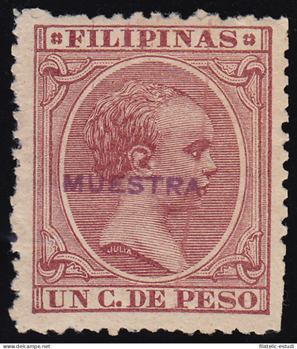 Filipinas Philippines 122 1896-1897 Alfonso XIII MH - Philippines