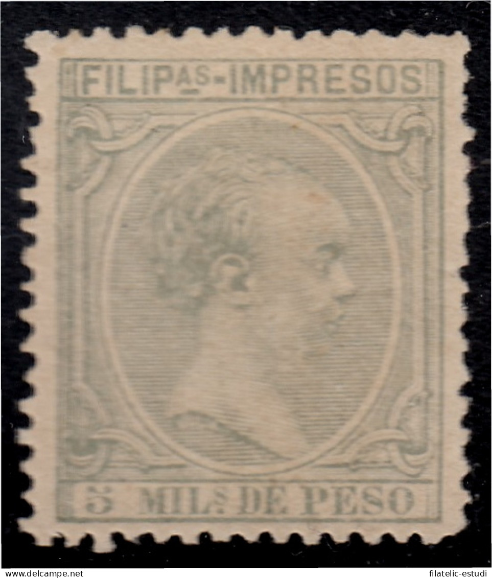 Filipinas Philippines 90 1891/93 Alfonso XIII MNH - Filipinas