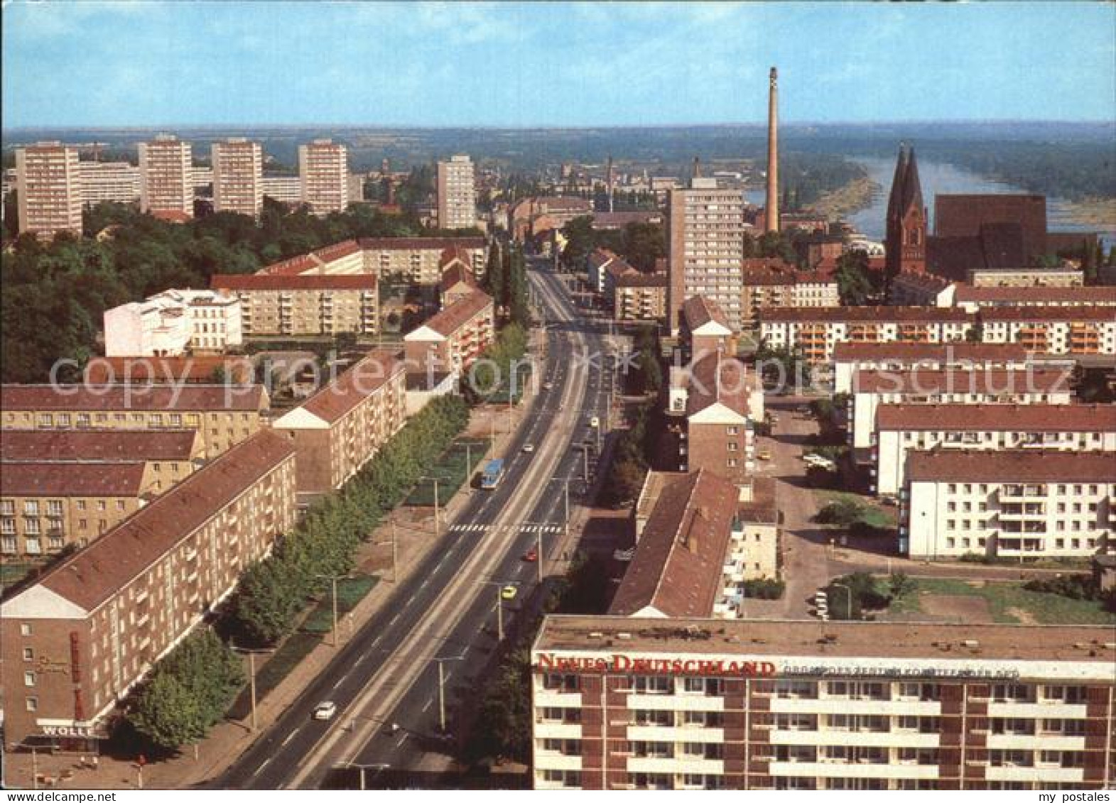 72461660 Frankfurt Oder Blick Vom Hochhaus Zur Karl Marx Strasse Frankfurt - Frankfurt A. D. Oder