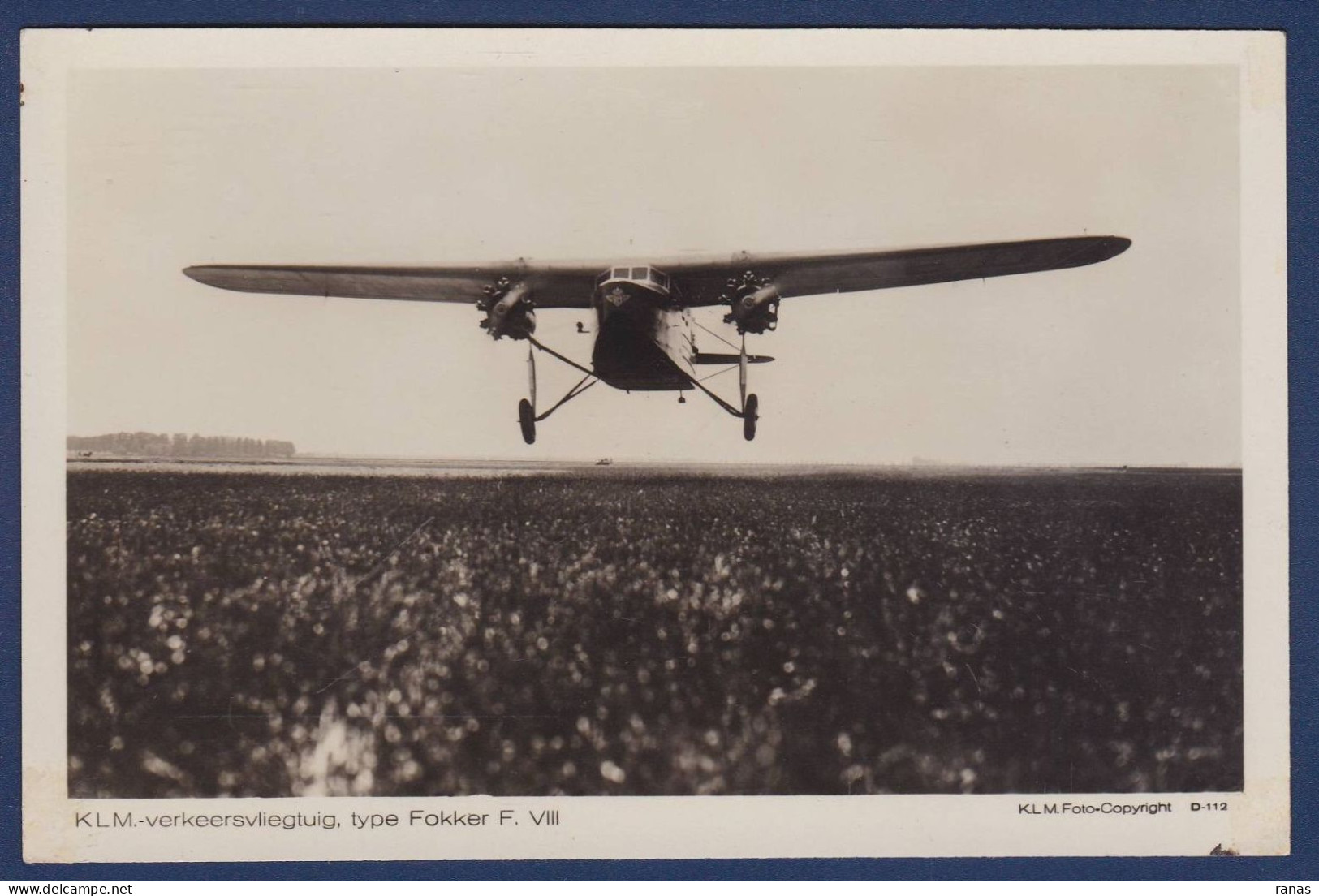 CPSM Aviation Fokker Voir Scan Du Dos - 1946-....: Moderne