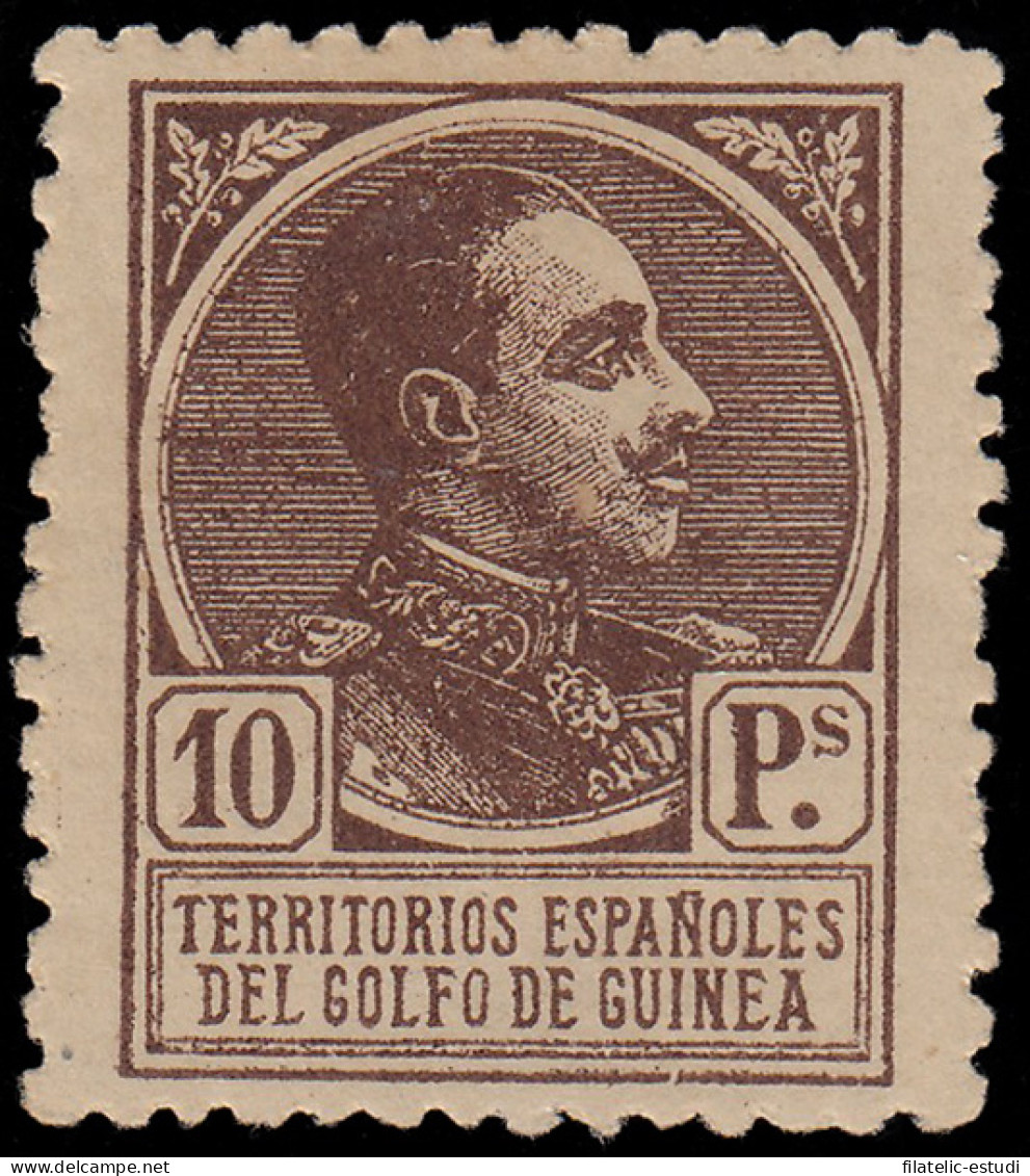 Guinea Española 140 1919 Alfonso XIII MH - Guinea Española