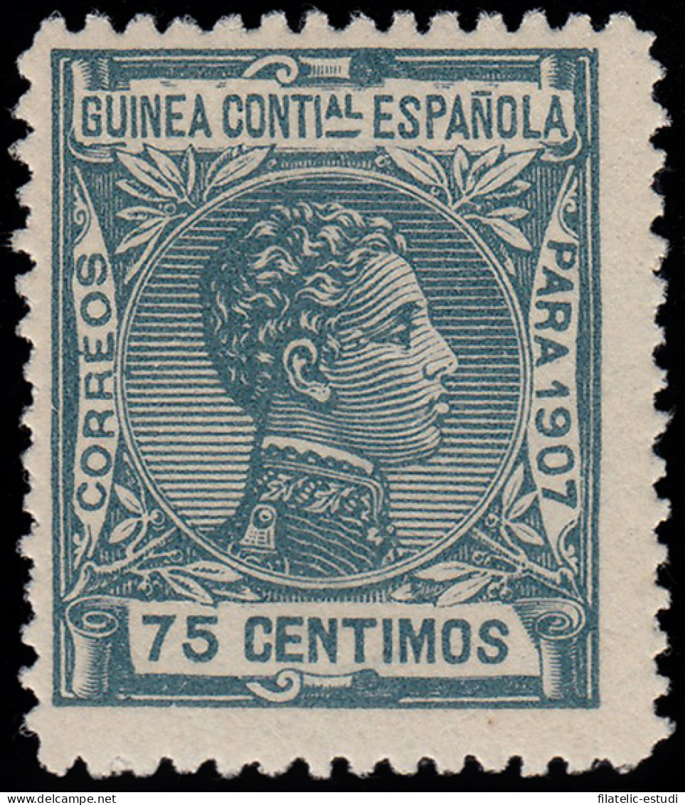 Guinea Española 52 1907 Alfonso XIII MNH - Guinea Espagnole