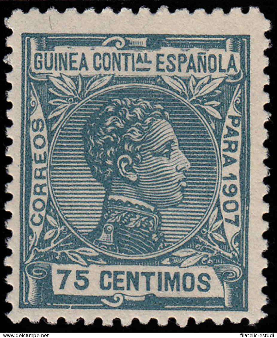 Guinea Española 52 1907 Alfonso XIII MNH - Guinea Espagnole