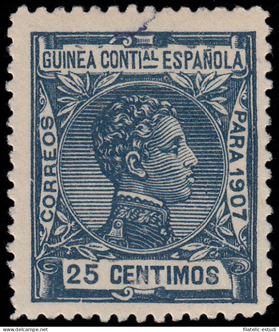 Guinea Española 50 1907 Alfonso XIII MNH - Guinea Española