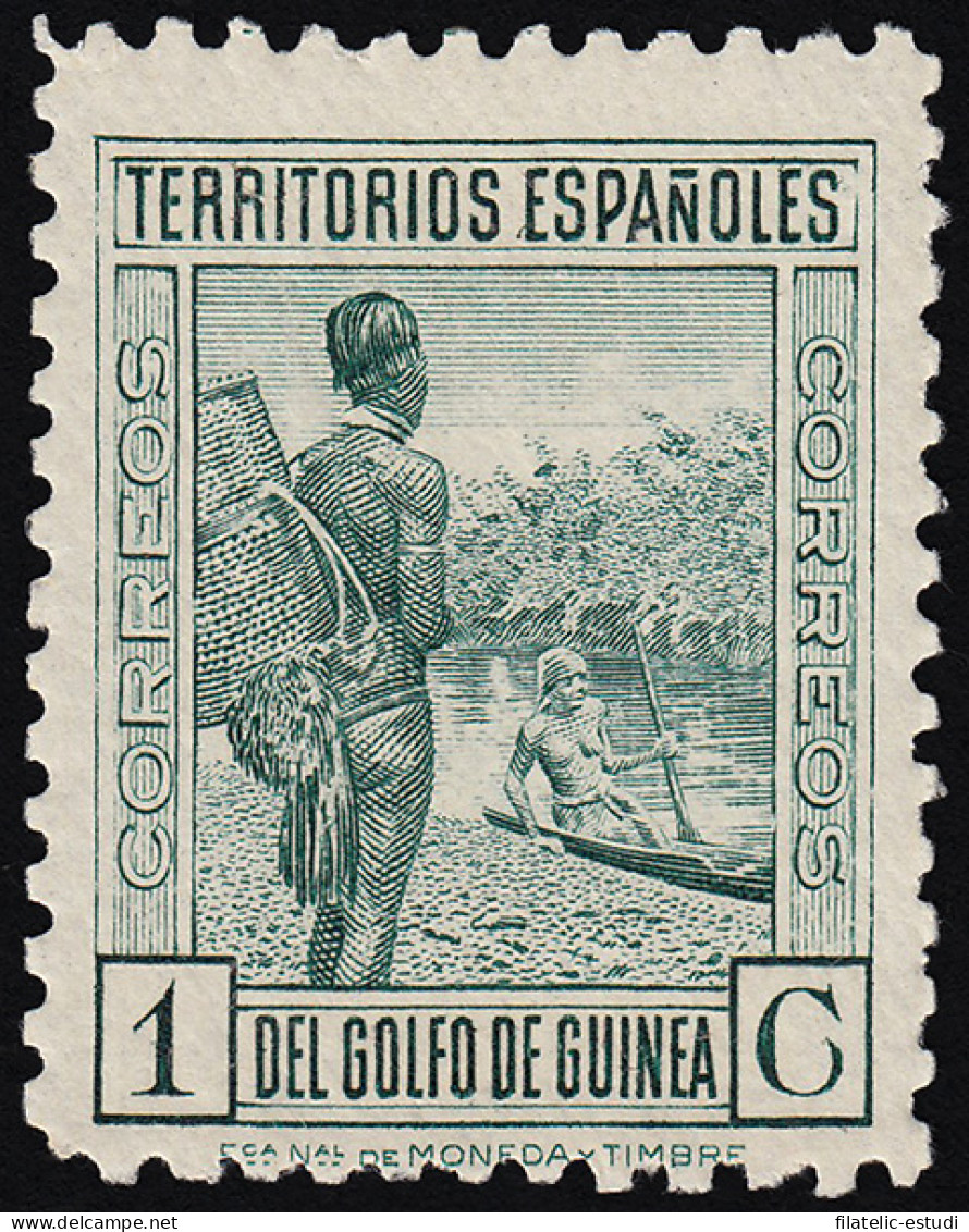 Guinea Española 244 1934-41 Tipos Diversos MNH - Guinea Española