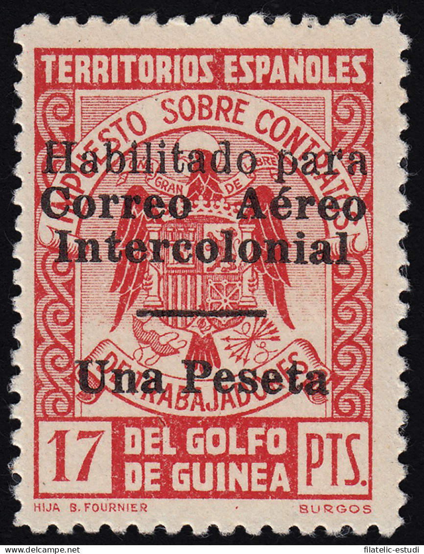 Guinea Española 259L 1939 - 1941 Escudo Shield MNH - Guinea Española