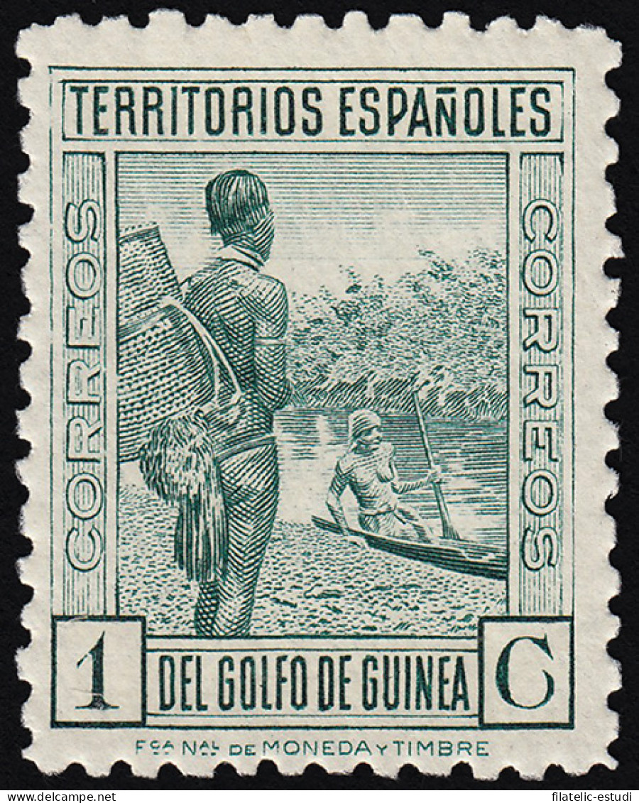 Guinea Española 244 1934-41 Tipos Diversos MNH - Guinée Espagnole
