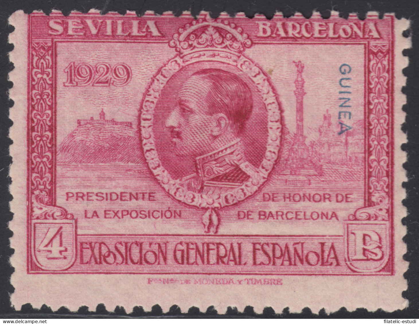 Guinea Española 200 ( 191/201 ) 1929 Expo Sevilla Barcelona MH - Guinée Espagnole