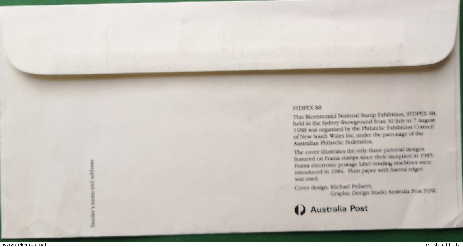 Australien Brief 1988 Sydpex 88 Mit ATM Känguru Schnabeltier Schnabeligel - Mint Stamps