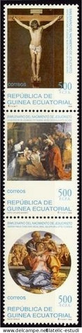 Guinea Ecuatorial 252/54 1999 Bimilenario Del Nacimiento Jesús MNH - Autres & Non Classés