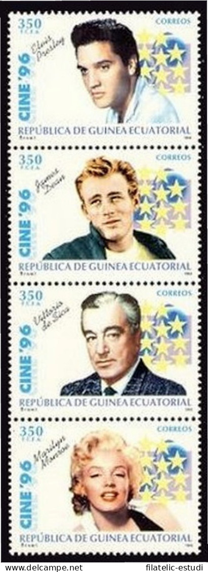 Guinea Ecuatorial 218/21 1996 Cine MNH - Altri & Non Classificati