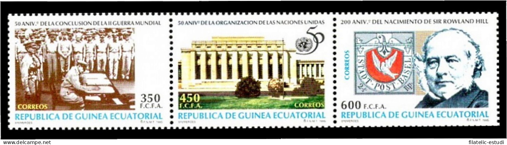 Guinea Ecuatorial 203/05 1995 Efemérides MNH - Sonstige & Ohne Zuordnung