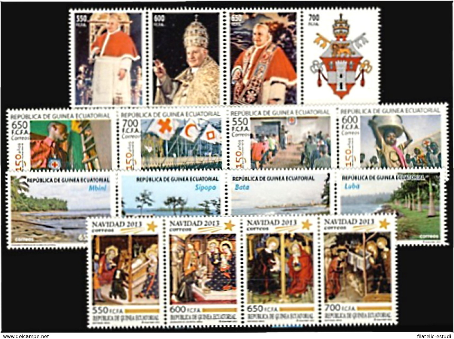 Guinea Ecuatorial Año Completo Year Complete 2013 MNH - Andere & Zonder Classificatie