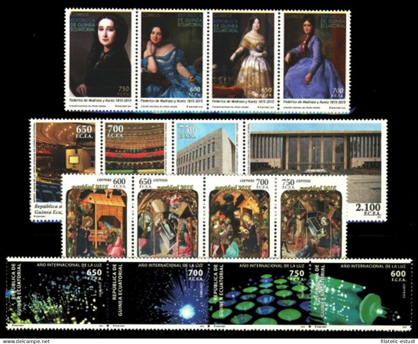 Guinea Ecuatorial Año Completo Year Complete 2015 MNH - Other & Unclassified