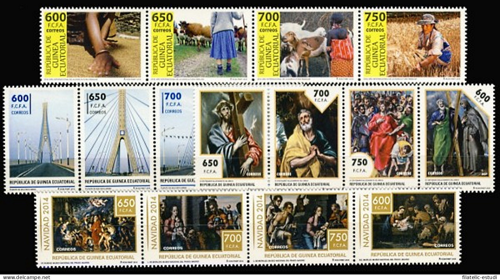 Guinea Ecuatorial Año Completo Year Complete 2014 MNH - Other & Unclassified