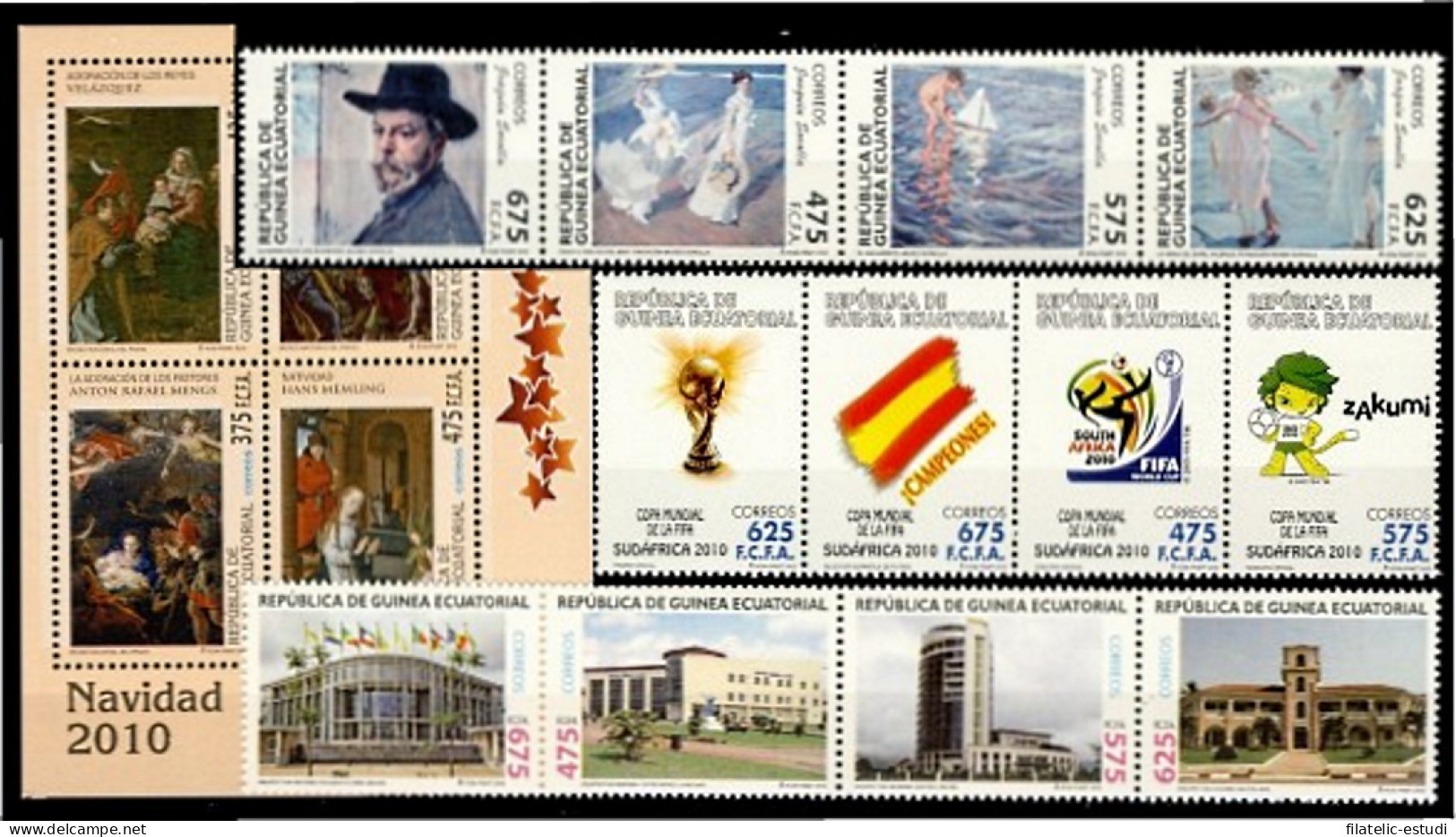 Guinea Ecuatorial Año Completo Year Complete 2010 MNH - Otros & Sin Clasificación