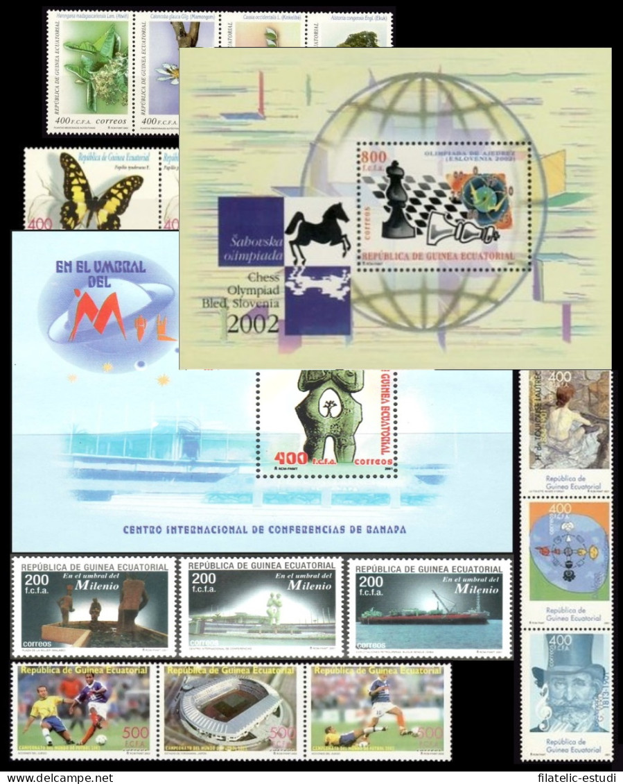 Guinea Ecuatorial Año Completo Year Complete 2003 MNH - Autres & Non Classés