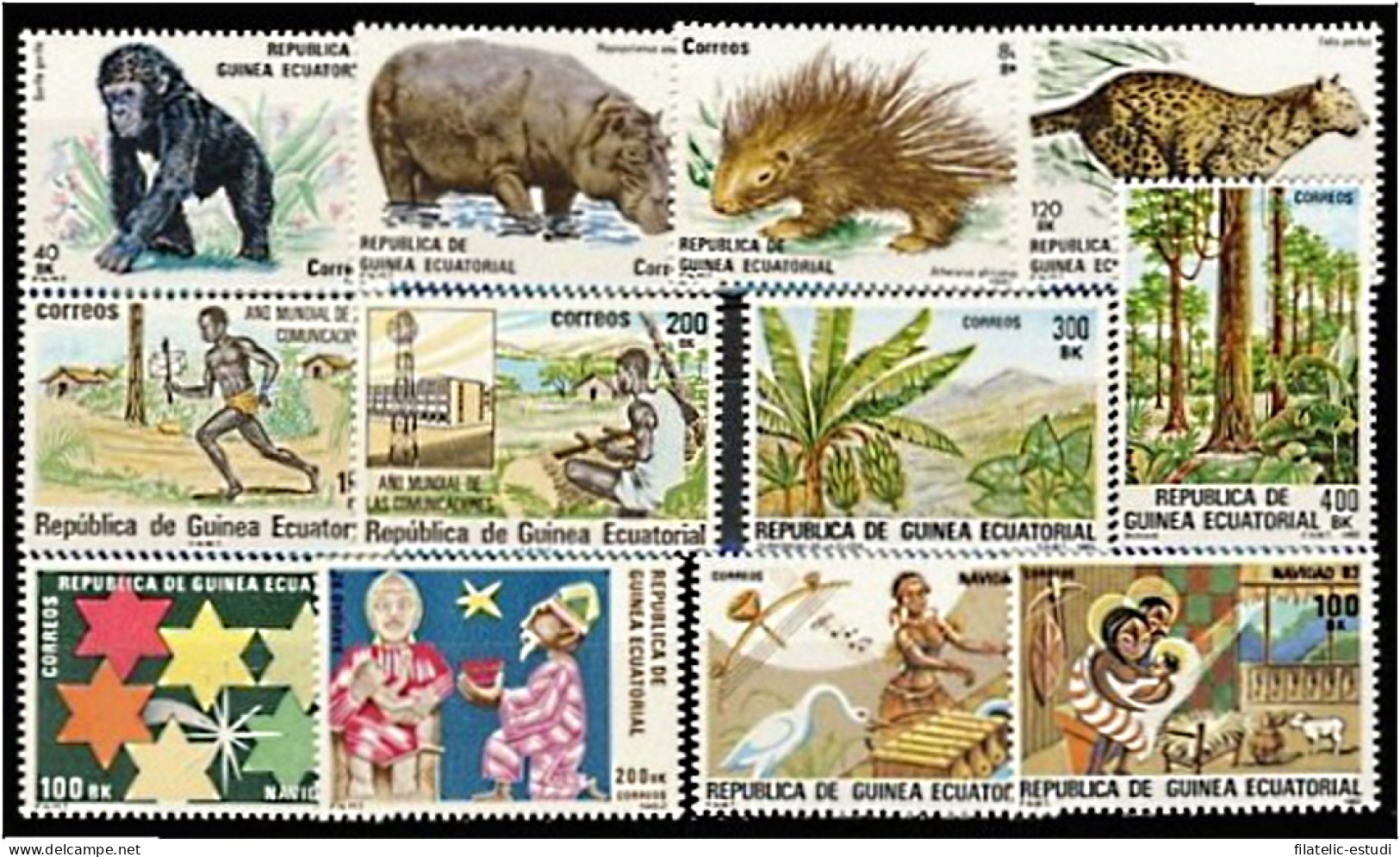 Guinea Ecuatorial Año Completo Year Complete 1983 MNH - Andere & Zonder Classificatie