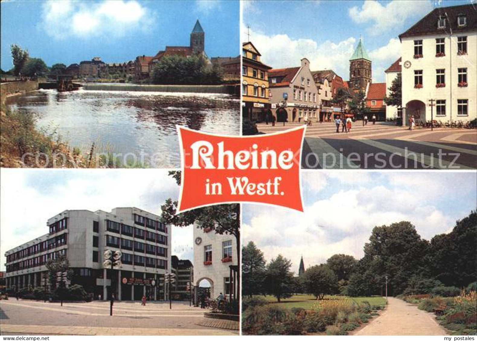 72461280 Rheine Panorama Teilansichten Rheine - Rheine