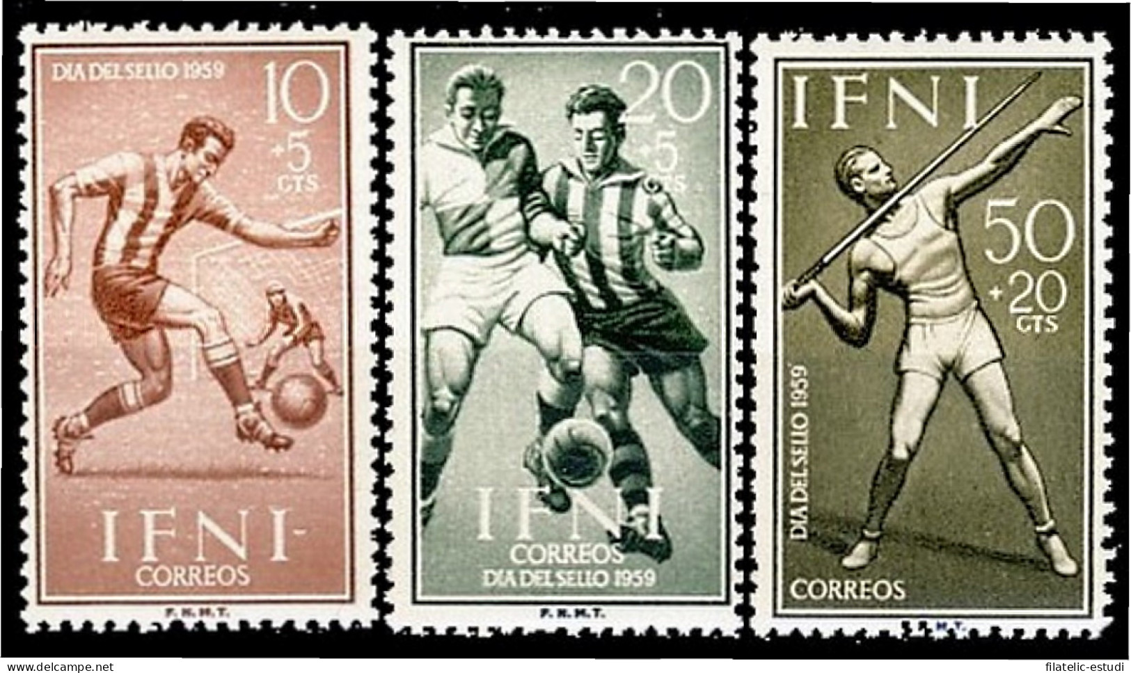 Ifni 156/58 1958  Día Del Sello Deportes MNH - Ifni