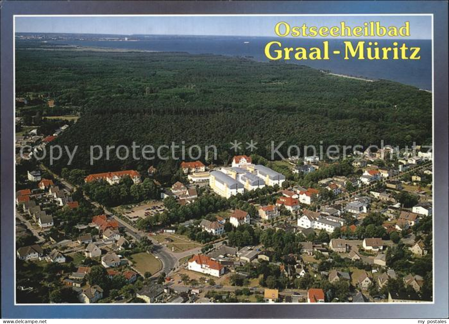 72460834 Graal-Mueritz Ostseebad Fliegeraufnahme Seeheilbad Graal-Mueritz - Graal-Müritz