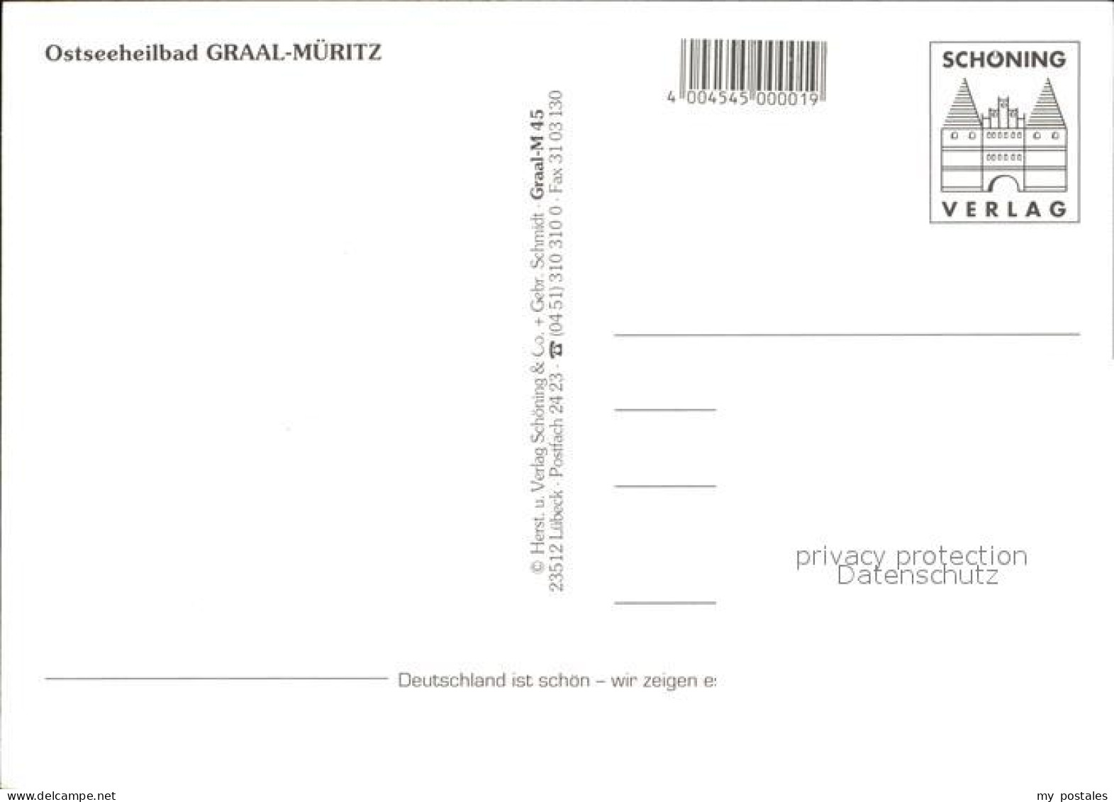 72460834 Graal-Mueritz Ostseebad Fliegeraufnahme Seeheilbad Graal-Mueritz - Graal-Müritz