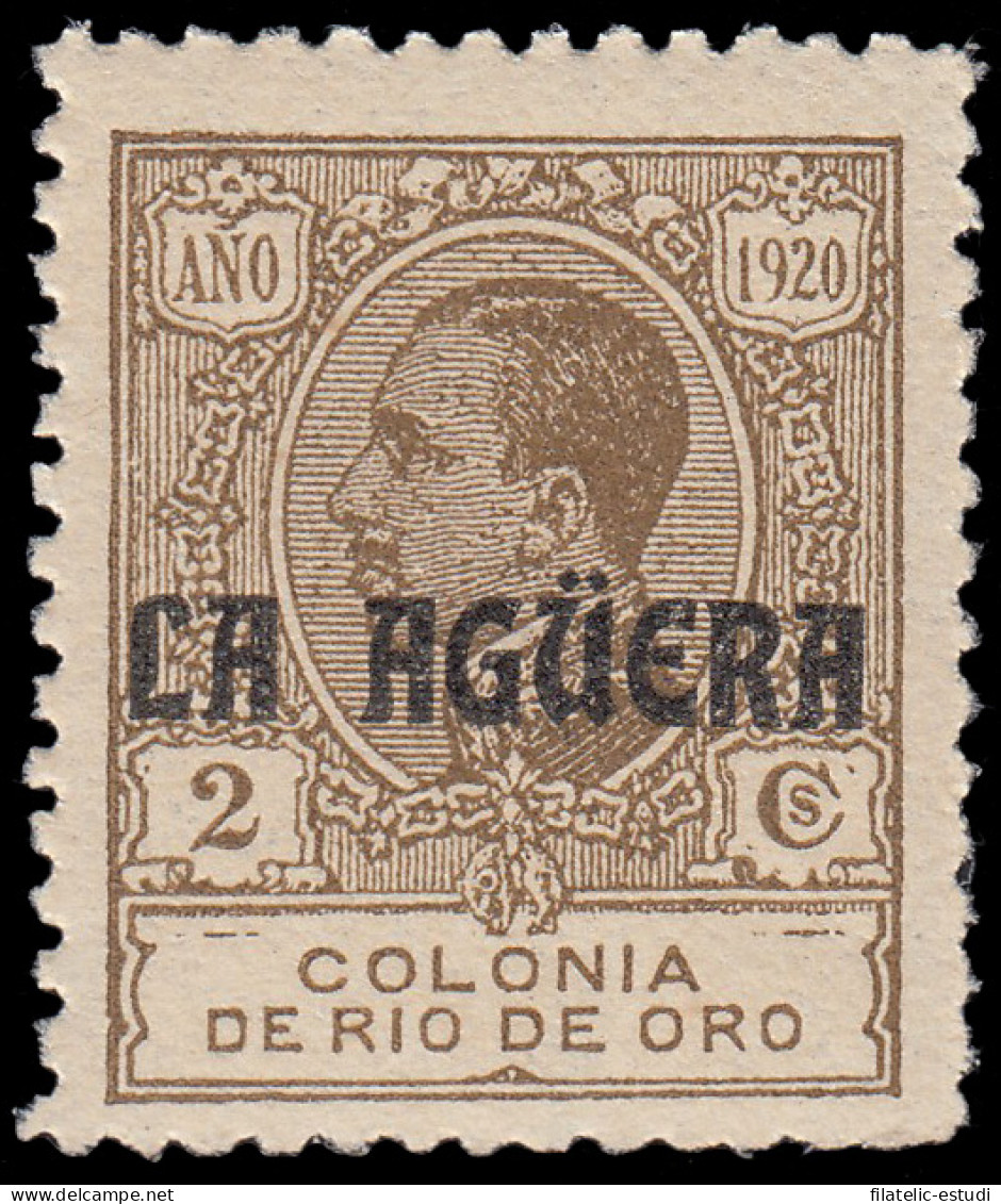 La Agüera 2 1920 Alfonso XIII MNH - Aguera