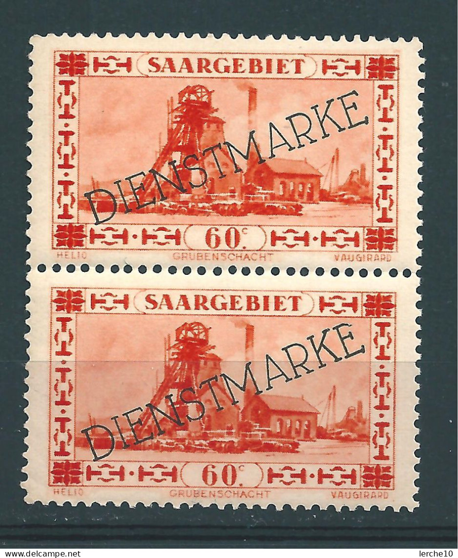 Saar MiNr. D 29 XI **  (sab12) - Dienstmarken