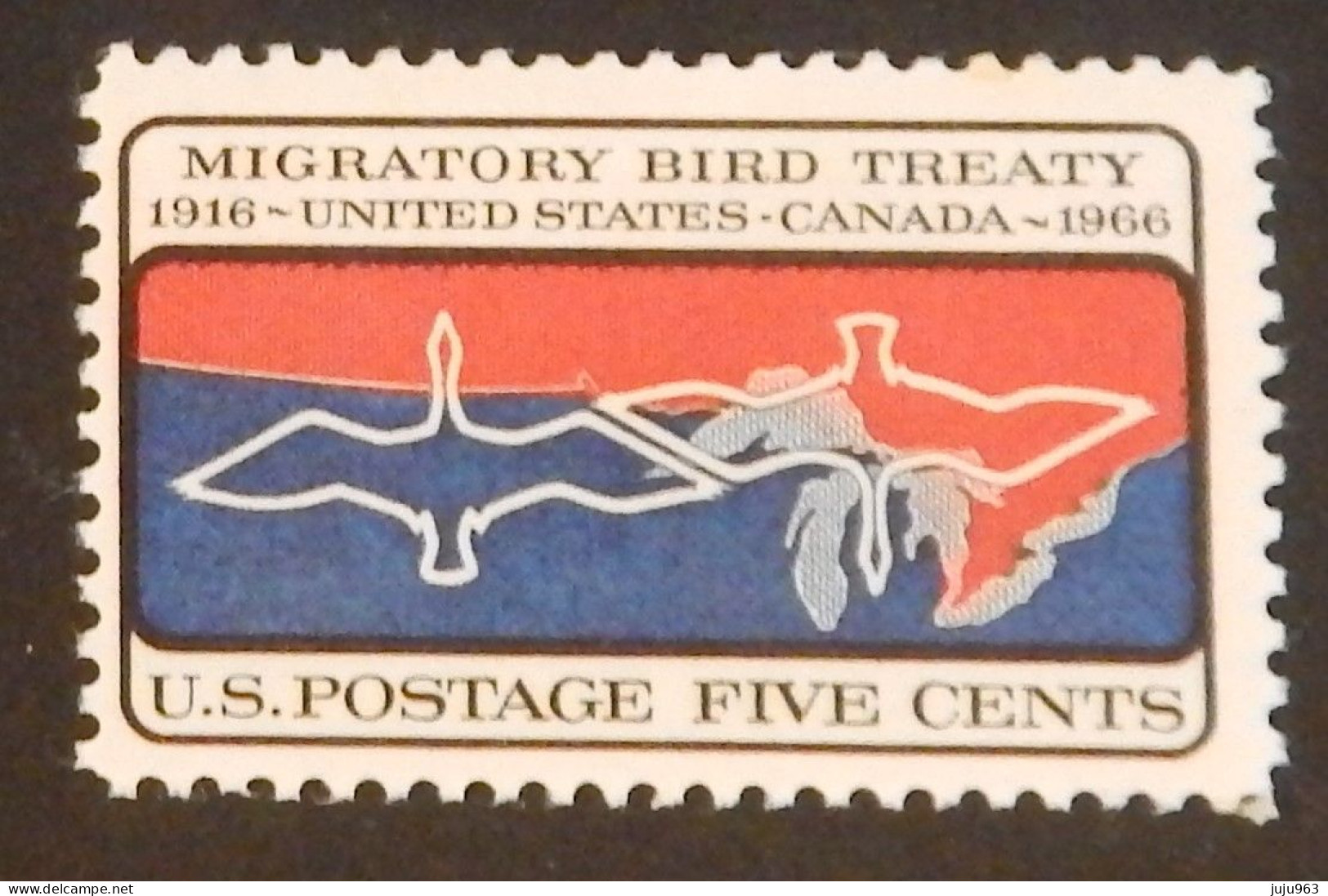 USA YT 800 NEUF**MNH "MIGRATIONS D OISEAUX" ANNÉE 1966 - Ongebruikt