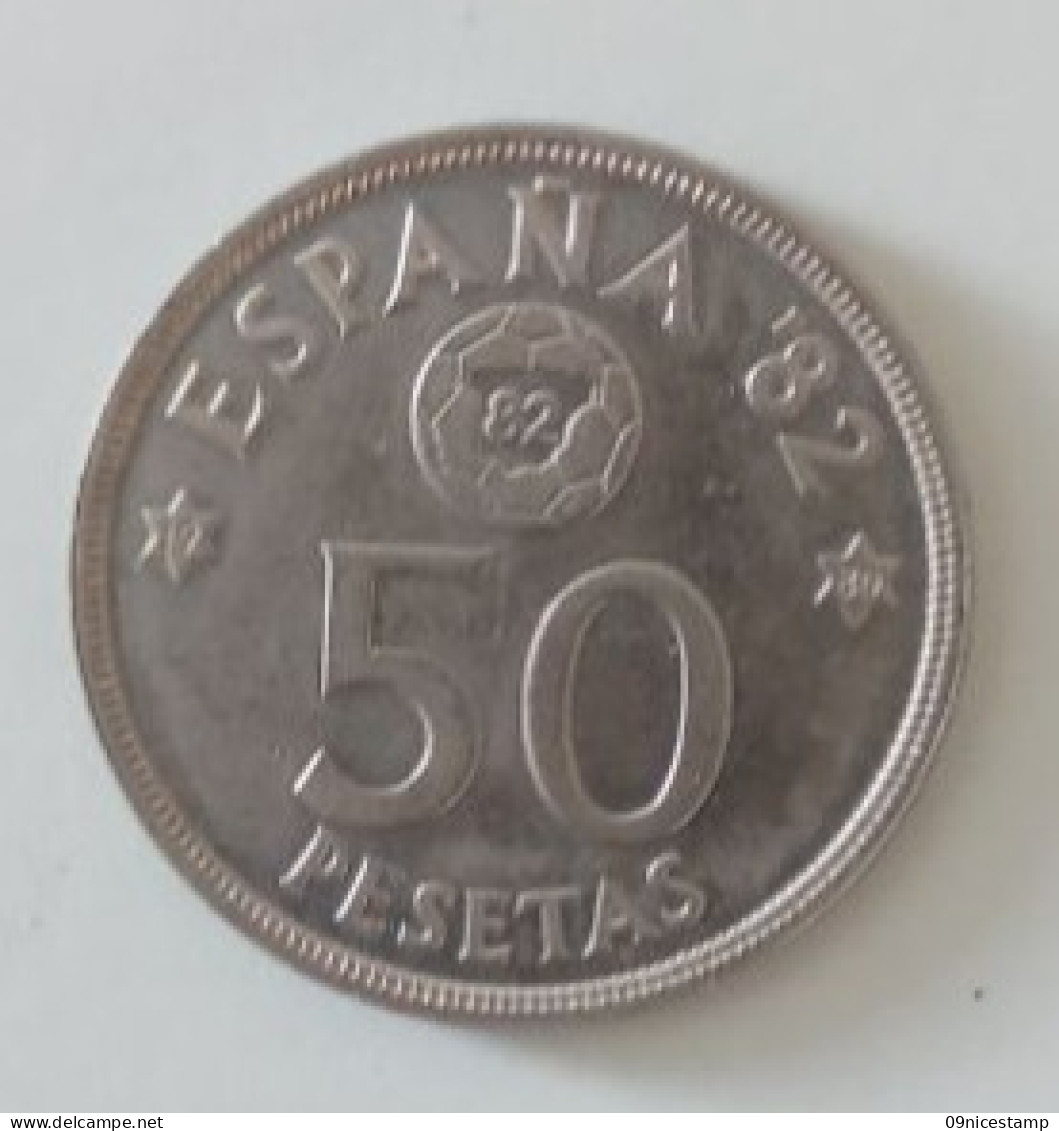 Spain, Year 1980, Used; 50 Pesetas - 50 Peseta