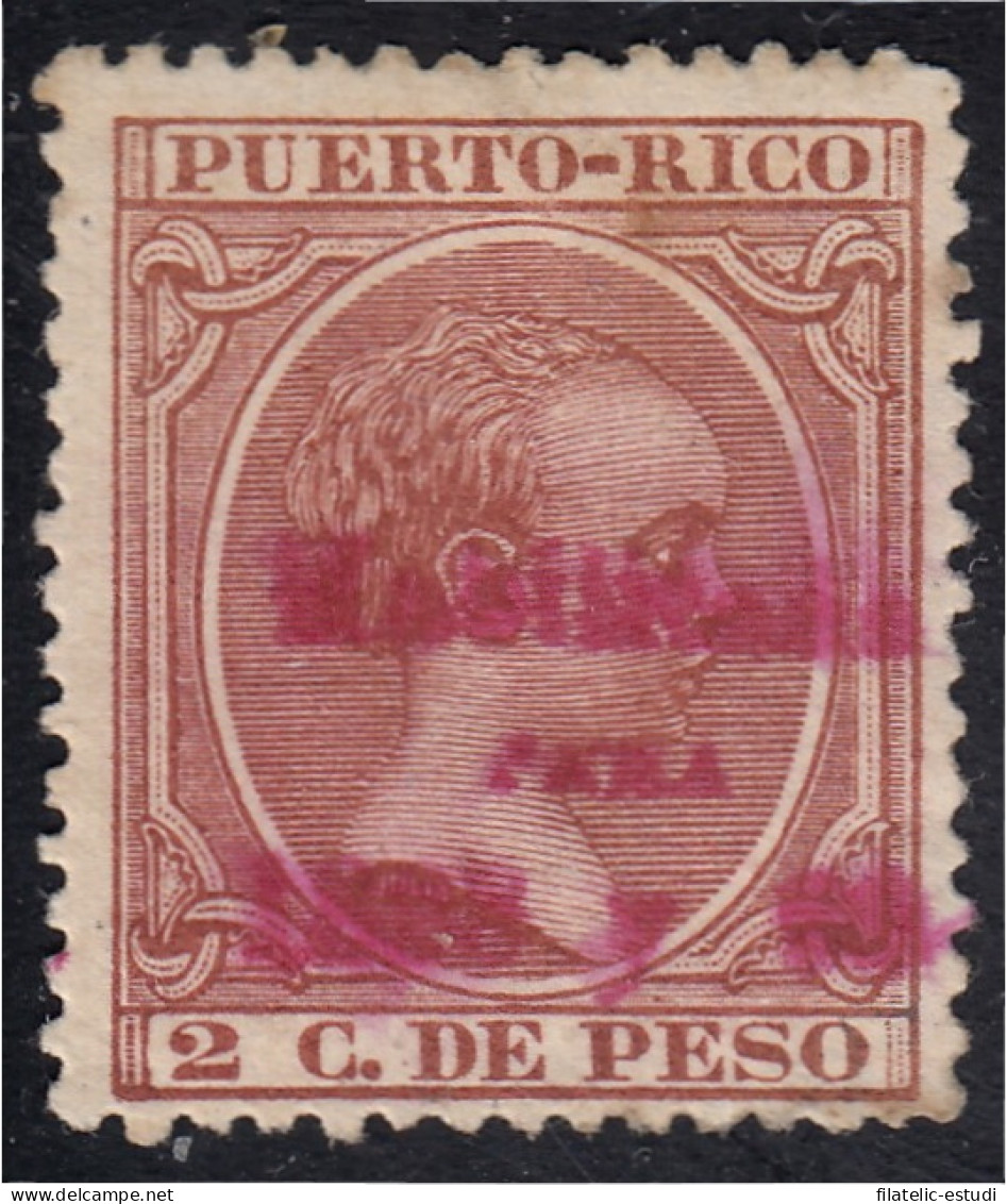 Puerto Rico 166B 1898/99 Alfonso XIII MH - Porto Rico