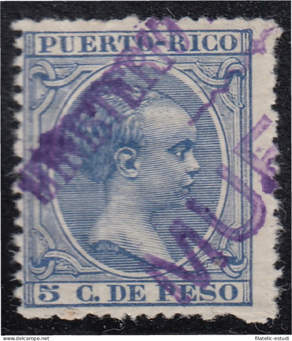 Puerto Rico 124 1897 Alfonso XIII Muestra MH - Puerto Rico