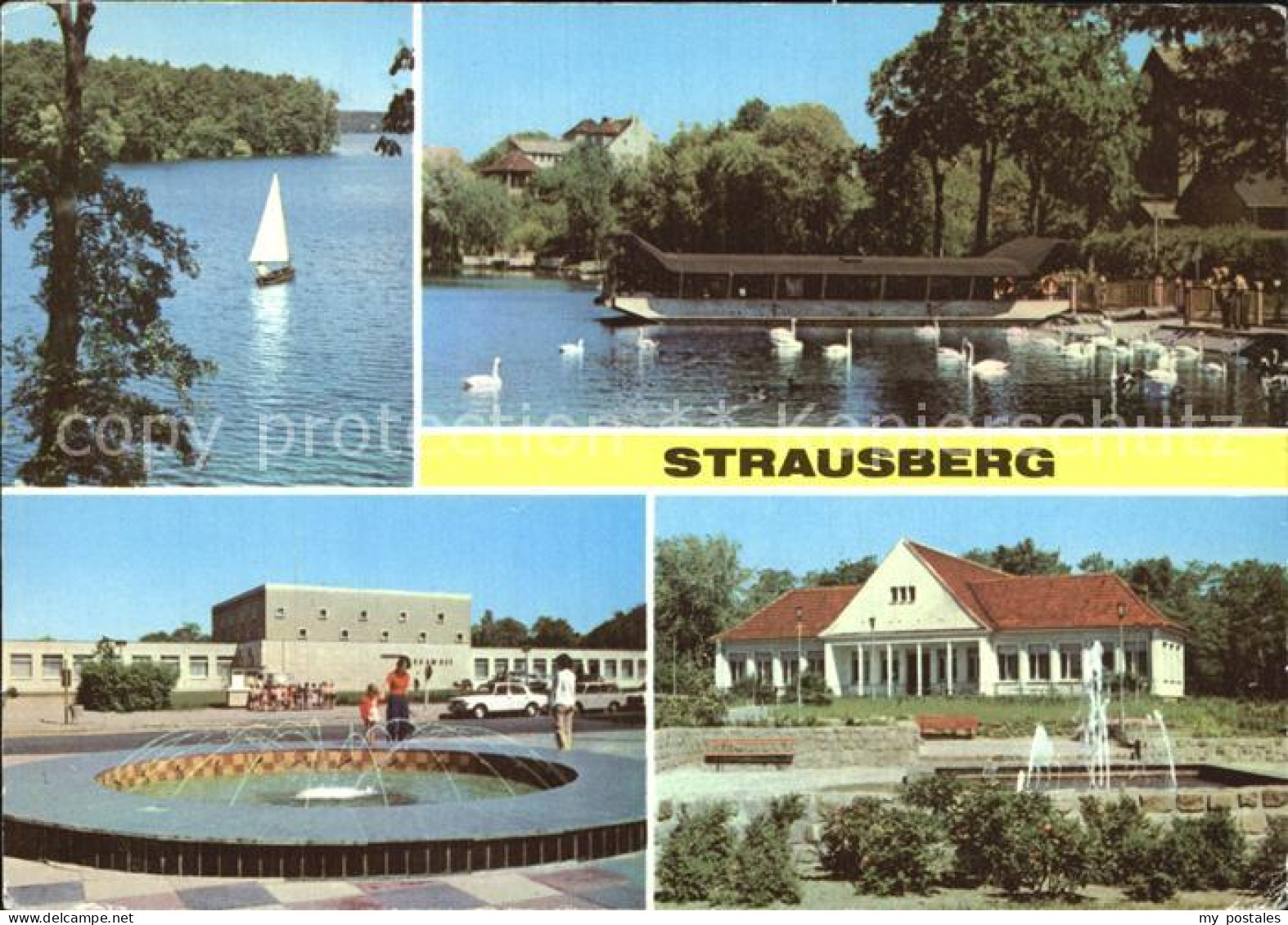 72459737 Strausberg Brandenburg Partie Am Straussee Haus Der NVA Klub Am See Par - Strausberg
