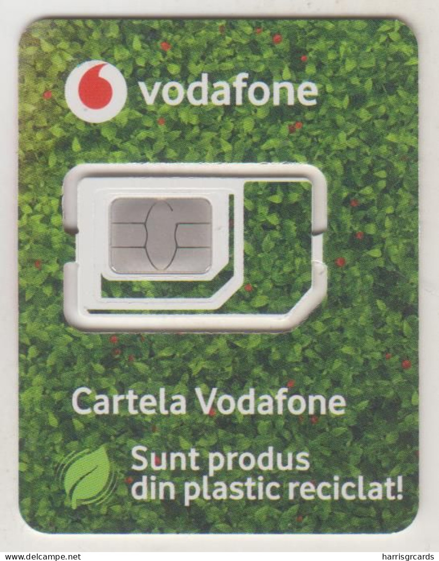 ROMANIA - Cartela Vodafone Recycled 3, Vodafone GSM Card, Mint - Roemenië