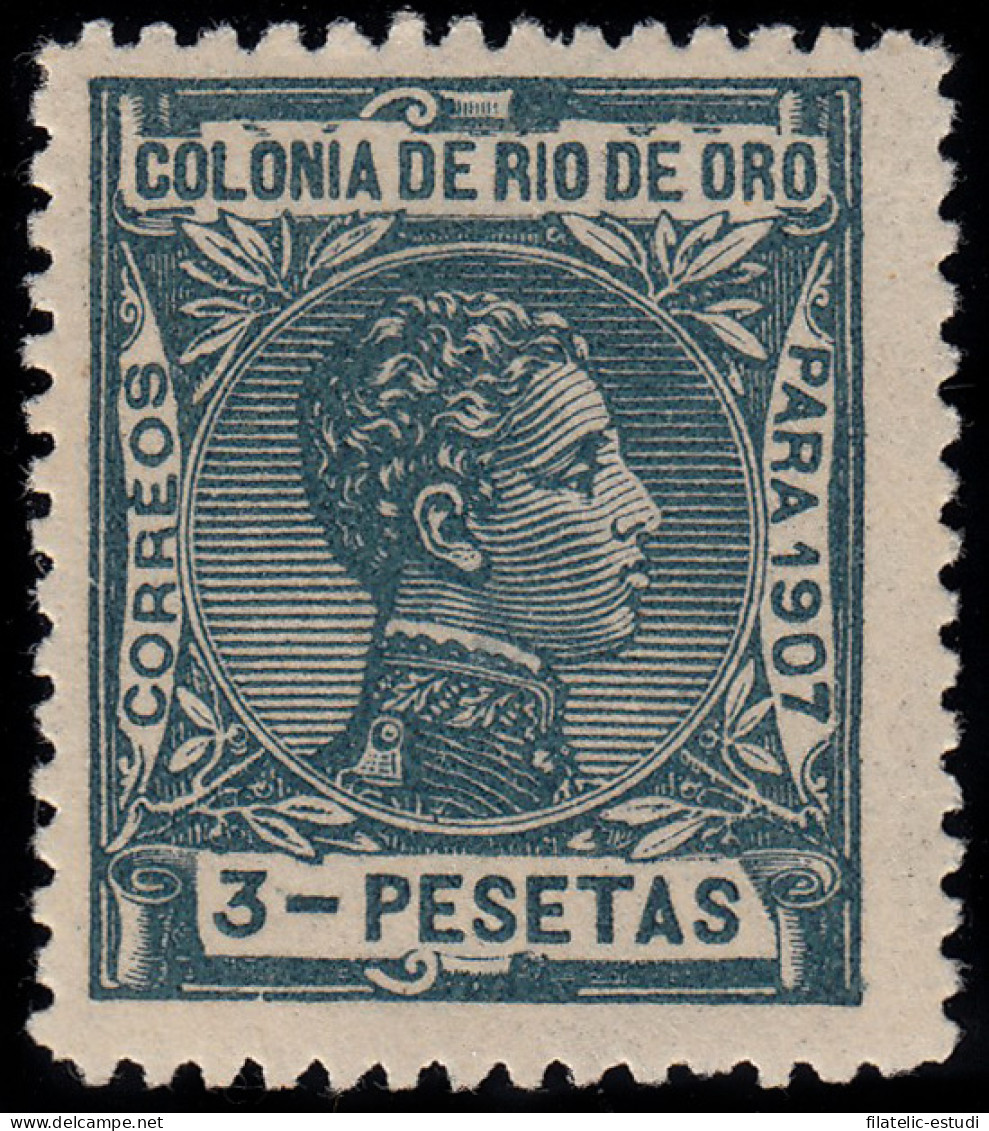 Río De Oro 30 1907 Alfonso XIII MNH - Rio De Oro