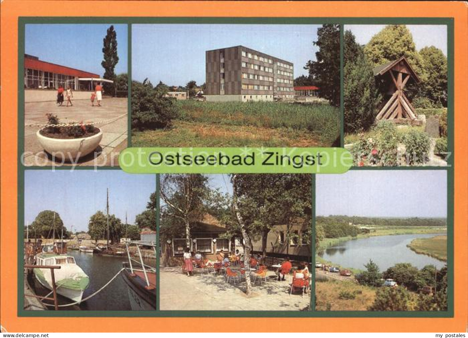 72458846 Zingst Ostseebad FDGB Erholungsheime Bettenhaus Glockenturm Hafen Milch - Zingst