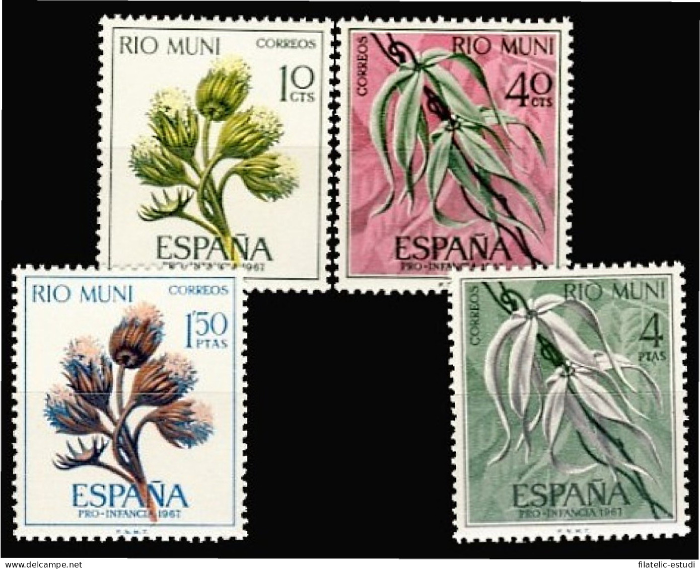 Rio Muni 76/79 1967 Flora MNH - Rio Muni