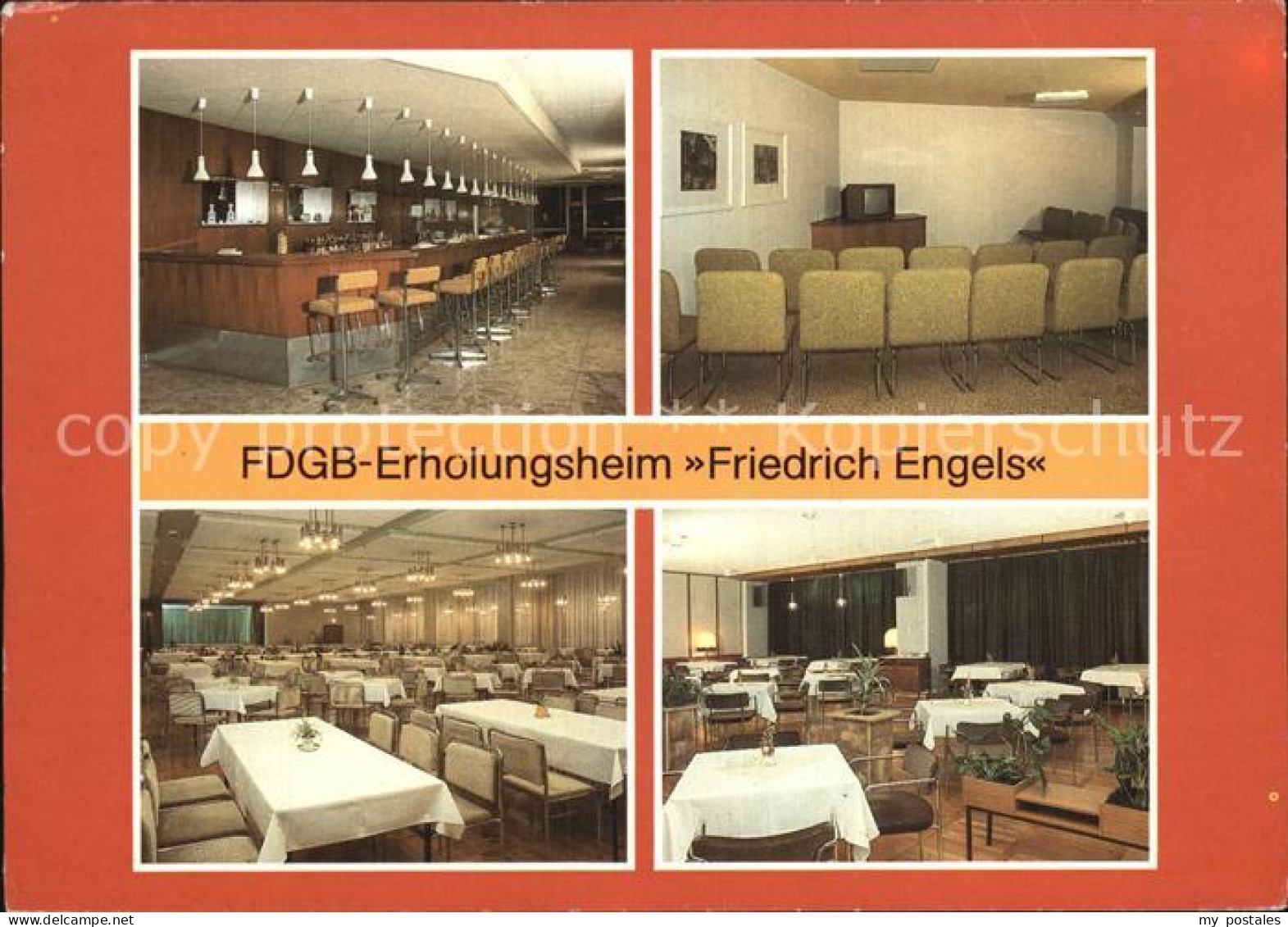 72458841 Templin FDGB Erholungsheim Friedrich Engels Templin - Templin