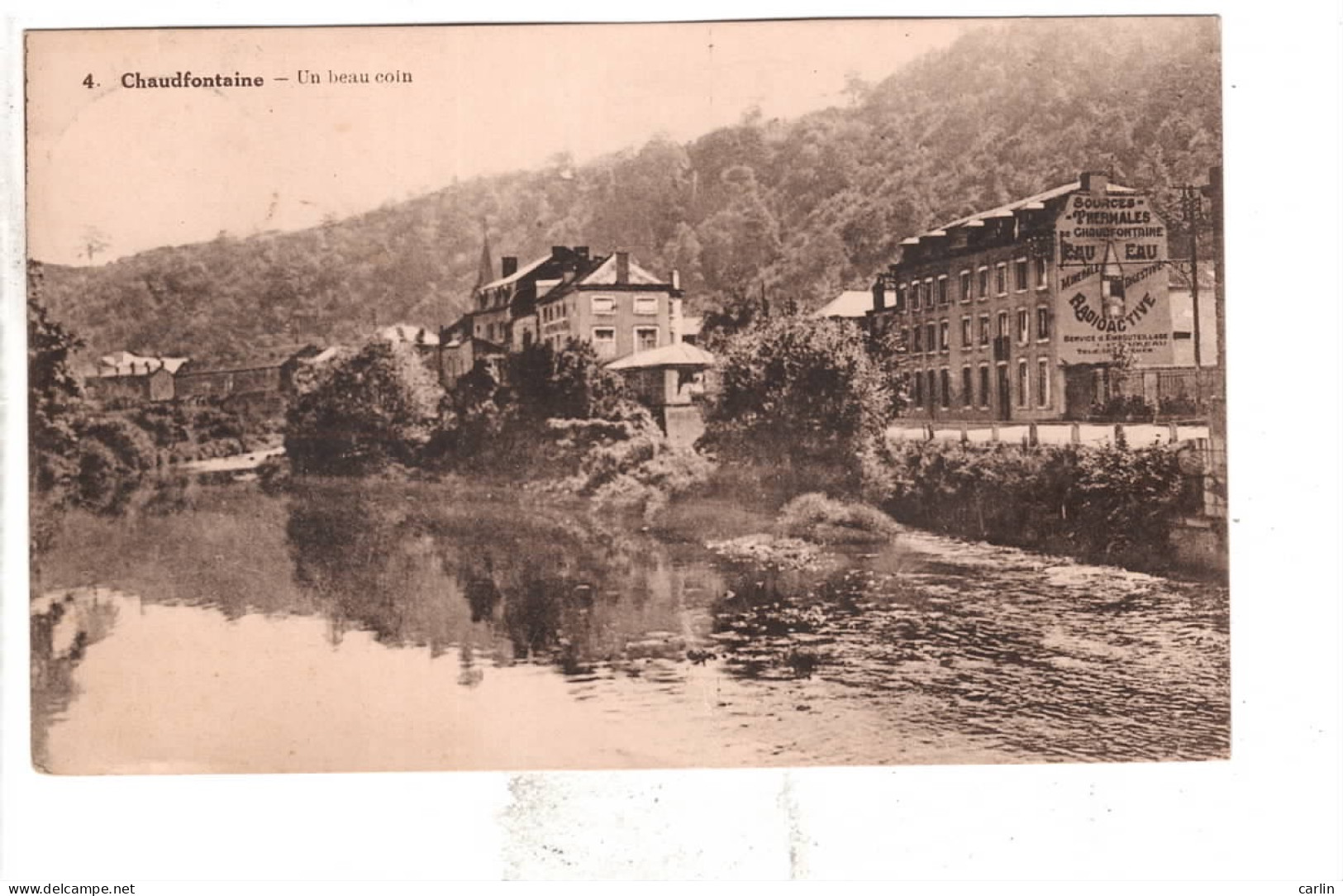 Chaudfontaine Panorama - Un Beau Coin ( Lot De 2 Cartes Numérotées  ) - Chaudfontaine