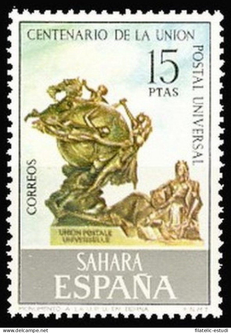 Sahara 316 1974 Centenario Monumento A La U.P.U. MNH - Spanische Sahara