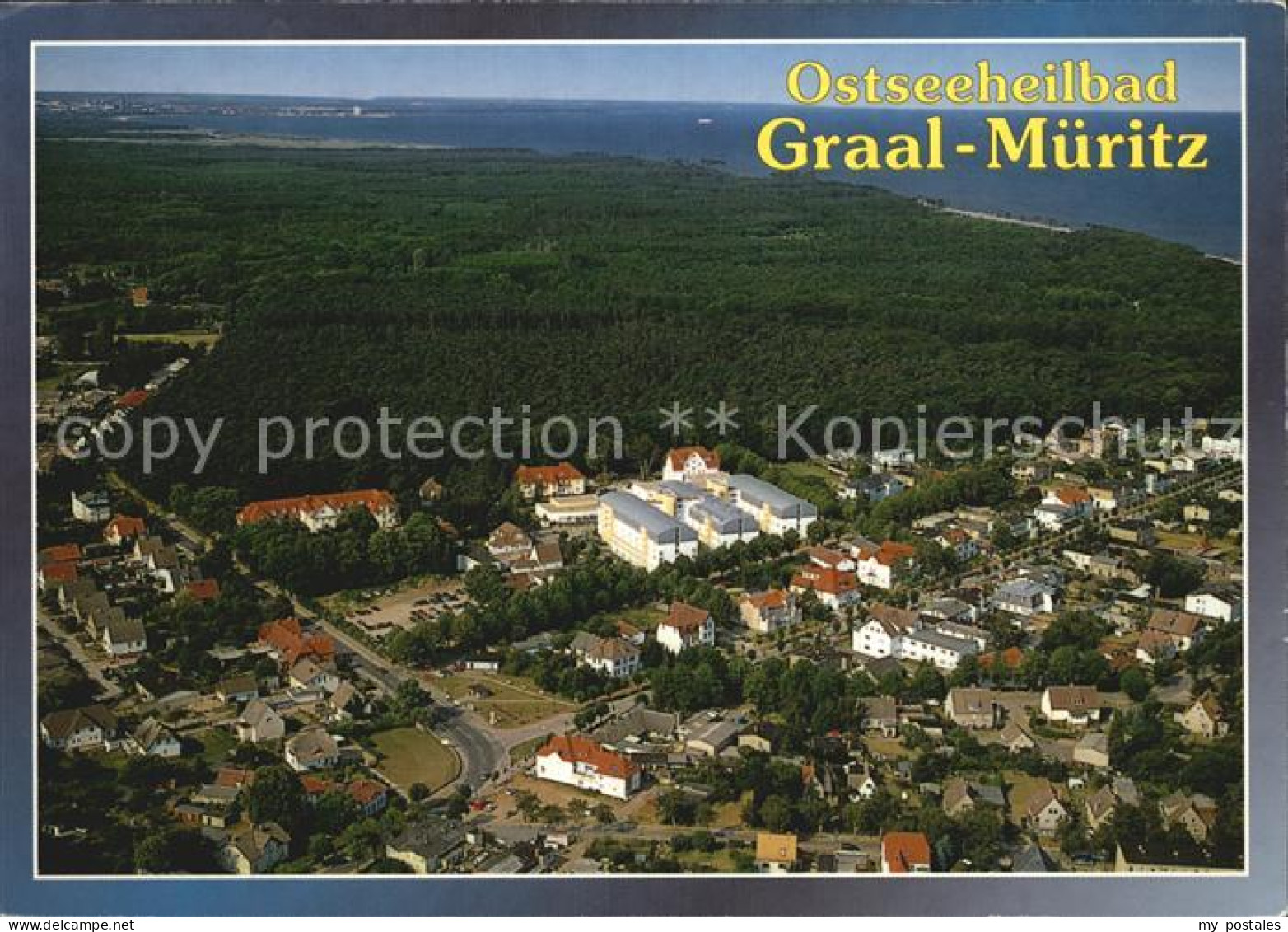 72458161 Graal-Mueritz Ostseebad Fliegeraufnahme Seeheilbad Graal-Mueritz - Graal-Müritz