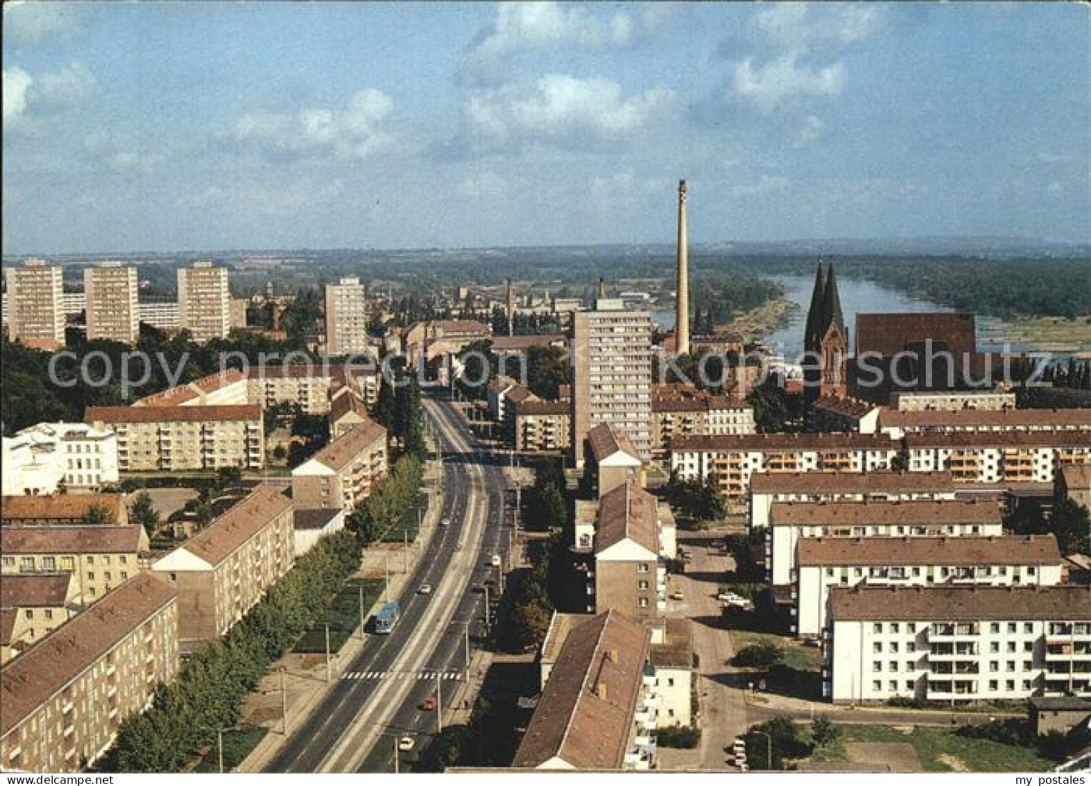 72458144 Frankfurt Oder Blick Auf Die Karl Marx Strasse Frankfurt - Frankfurt A. D. Oder