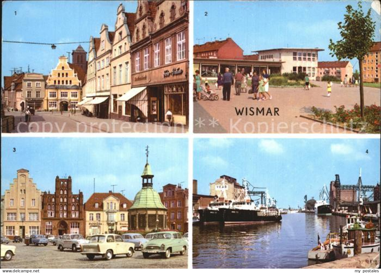 72458142 Wismar Mecklenburg Kraemerstrasse Wendorf Kaufhof Nord Markt Hafen Wism - Wismar