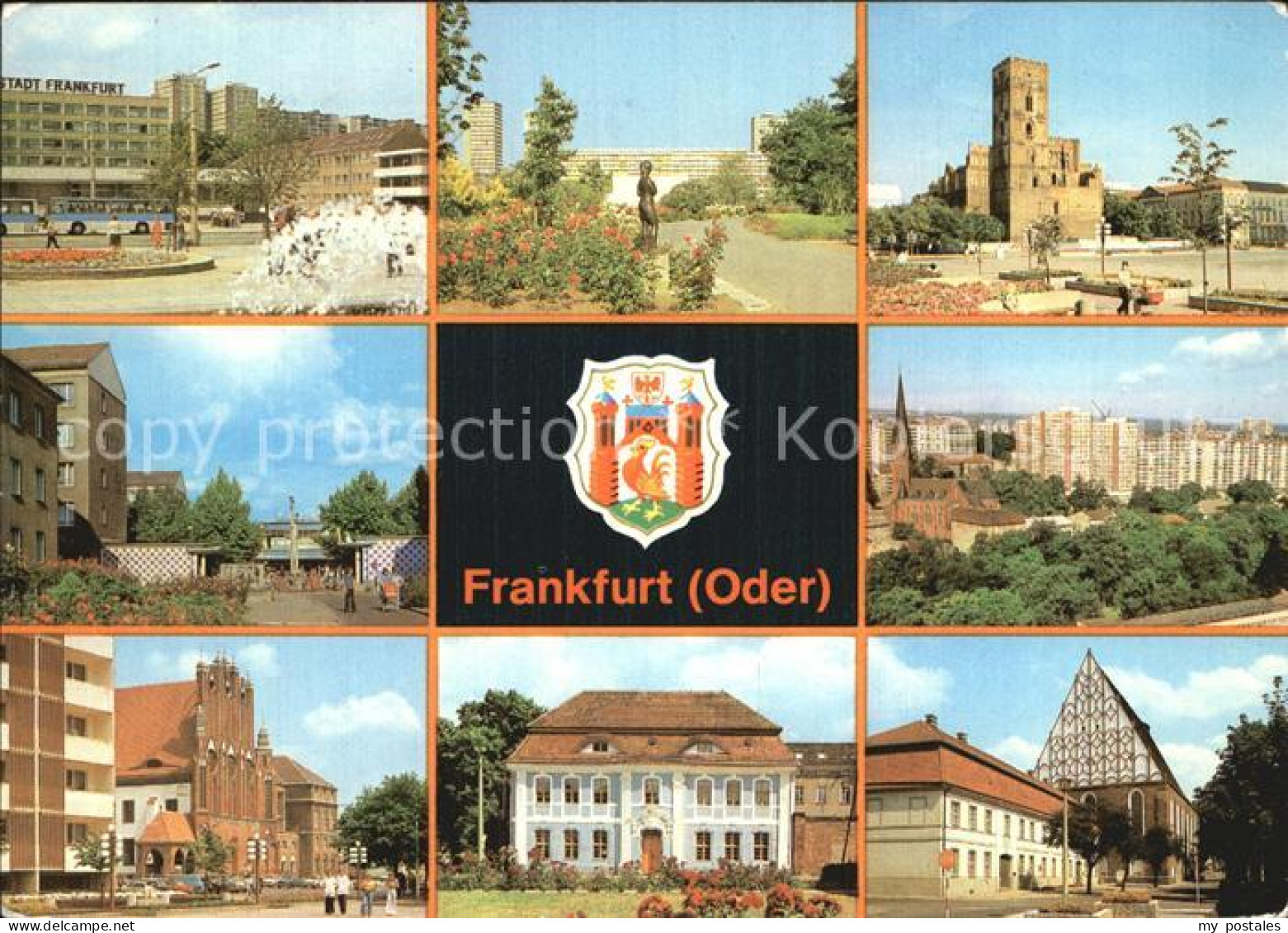 72458075 Frankfurt Oder Hotel Stadt Frankfurt Karl Marx Strasse Rathaus Botanisc - Frankfurt A. D. Oder