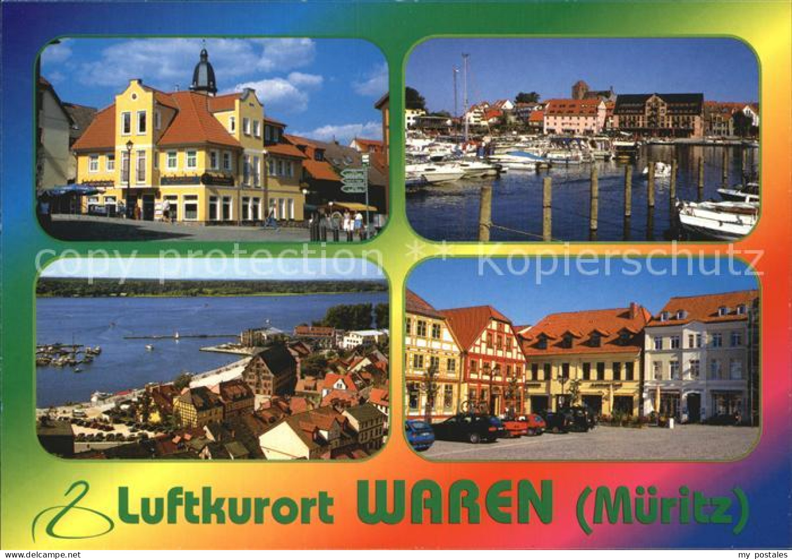 72457465 Waren Mueritz Luftkurort Stadtansichten Hafen Waren - Waren (Mueritz)