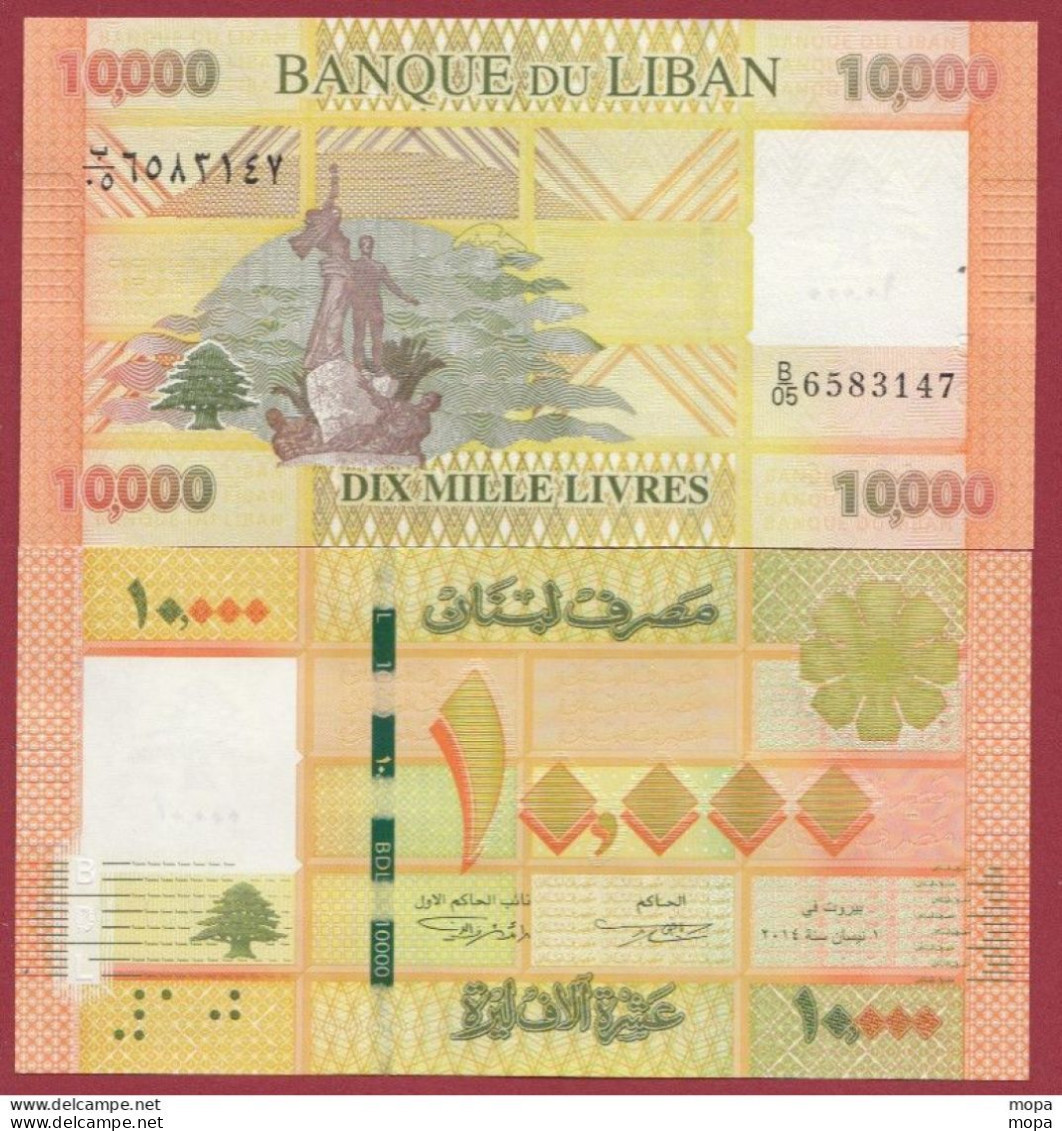 Liban --10000 Livres 2014  ---NEUF/UNC (89) - Liban