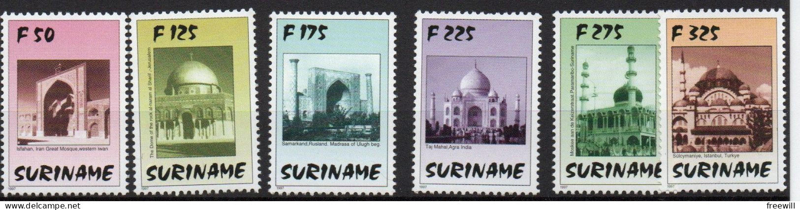 Surinam Mosquées Du Monde 1997 - Surinam